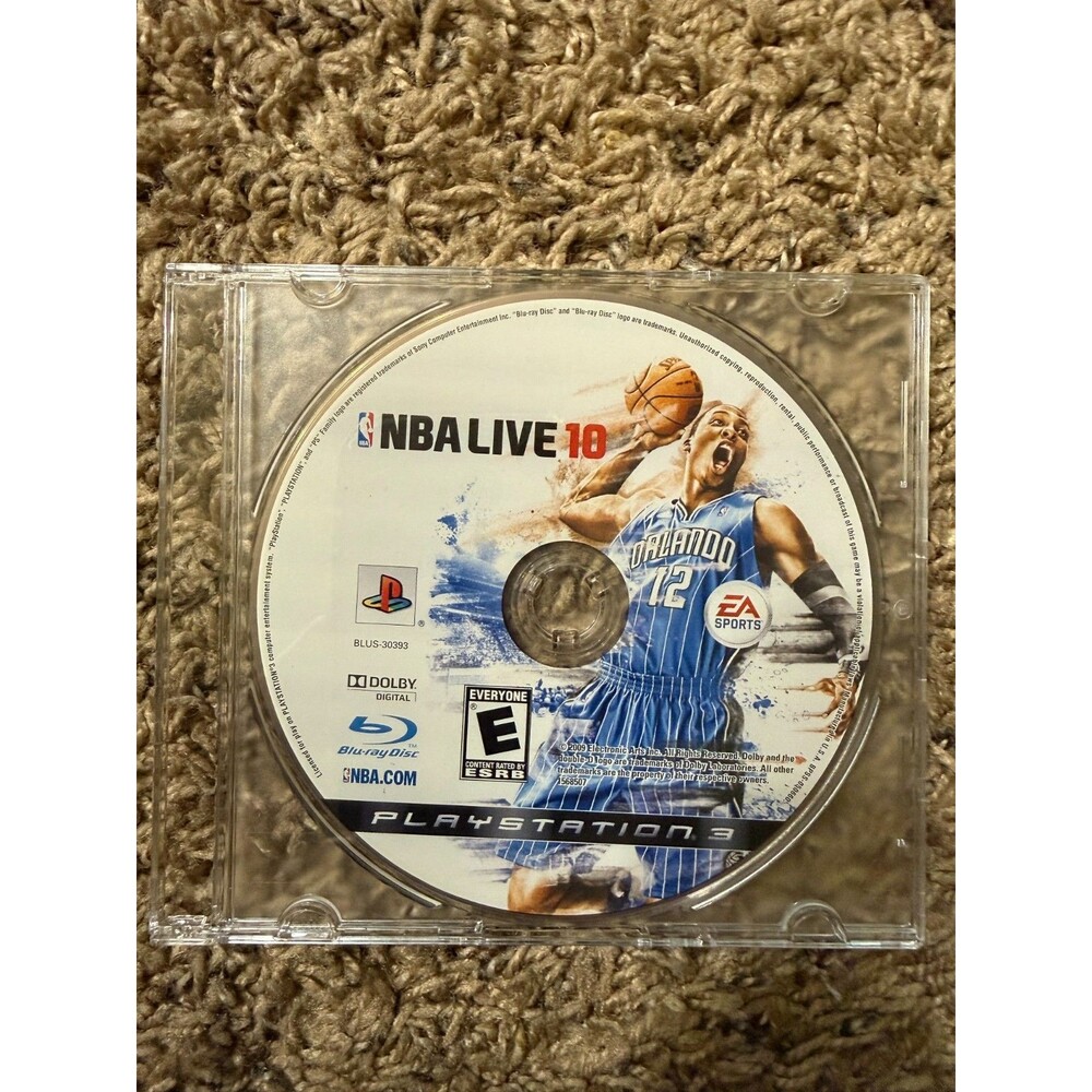 NBA Live 10 (Sony Playstation 3, 2009) PS3 - Disc Only, EA Sports